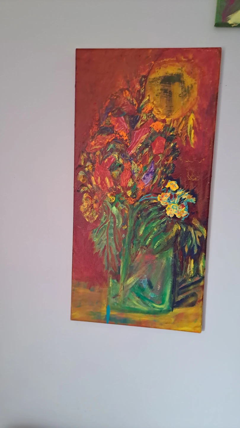 Abstract Floral Painting