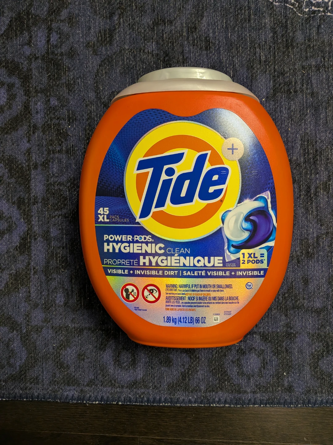 Tide Power Pods  Laundry Detergent - 45 XL Pods