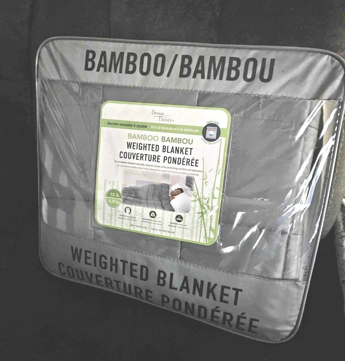 Dream Theory Bamboo Weighted Blanket 15 lb