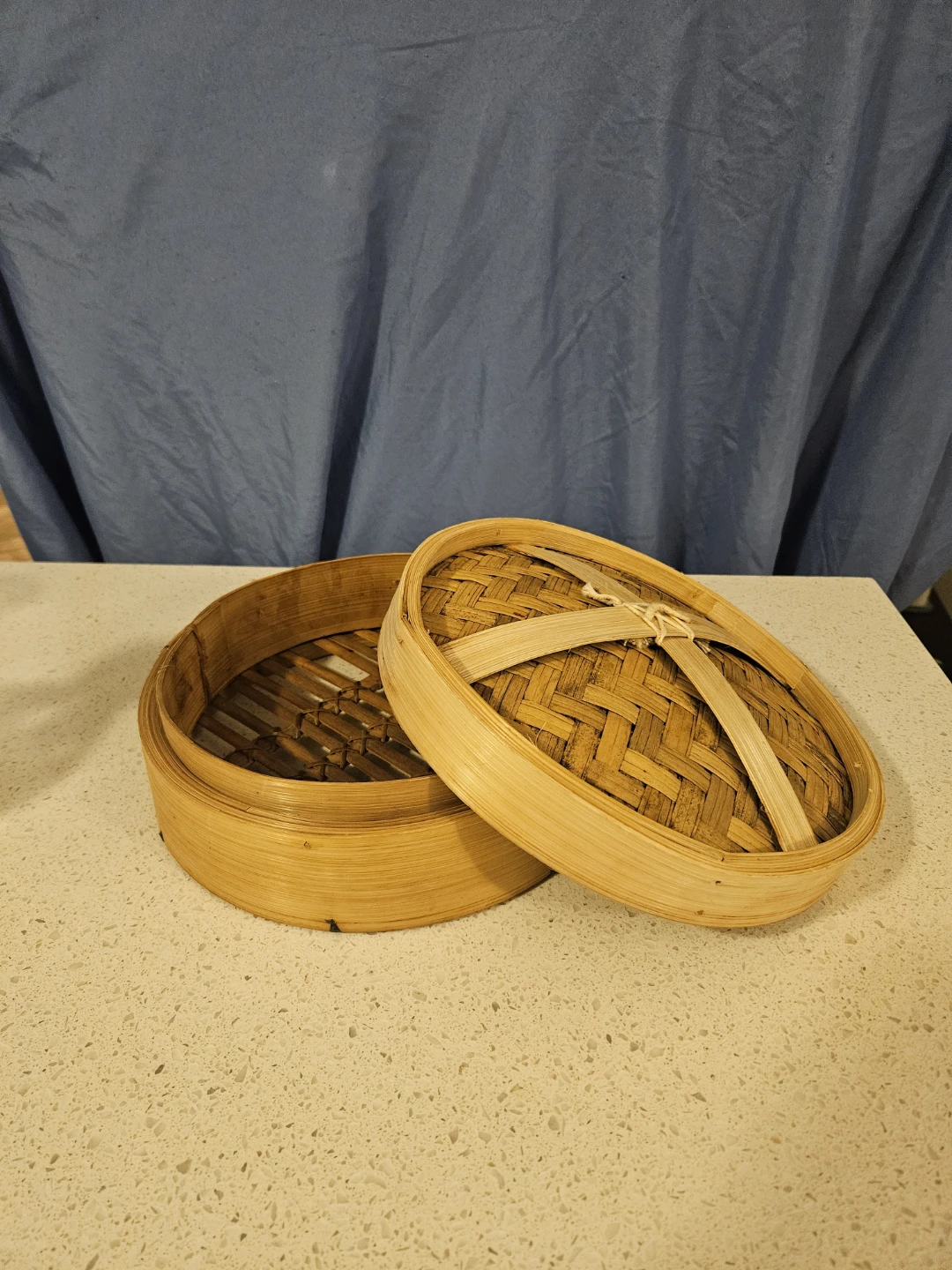 Bamboo Steamer Basket with Lid