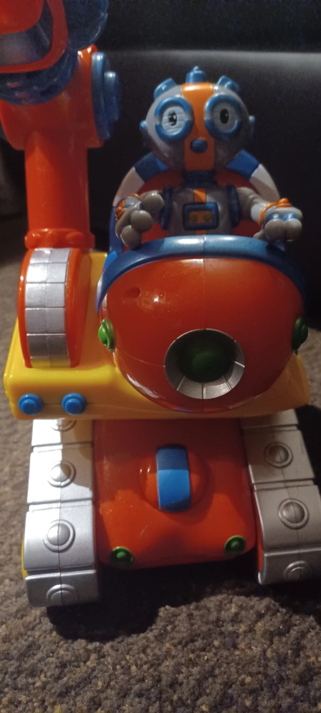 Vintage Lunar Jim lunar clawer and robot