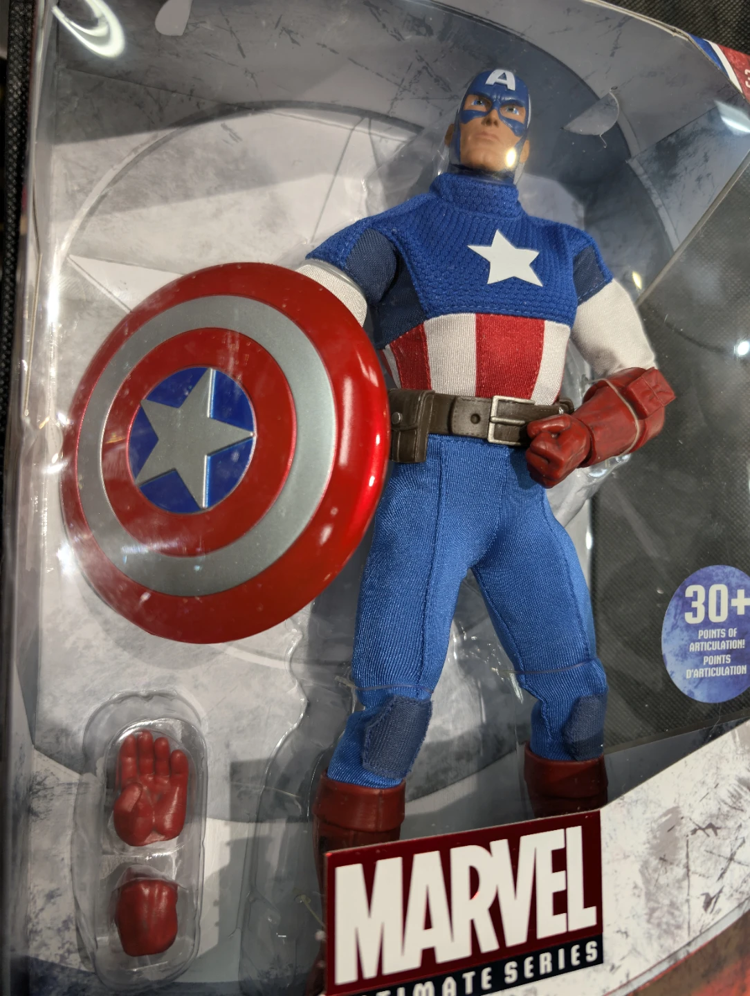 Marvel Ultimate Series Captain America Premium Action Figure - photo 3