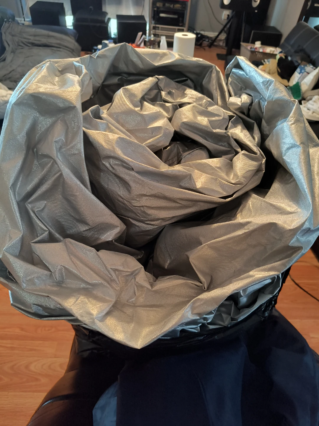 Silver Car Cover