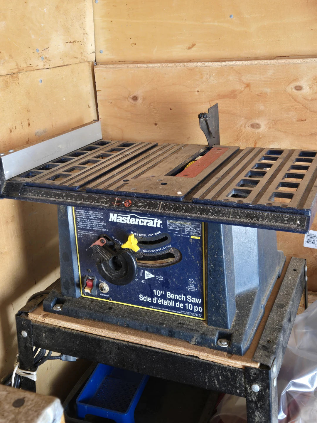 Mastercraft 10" Bench Saw