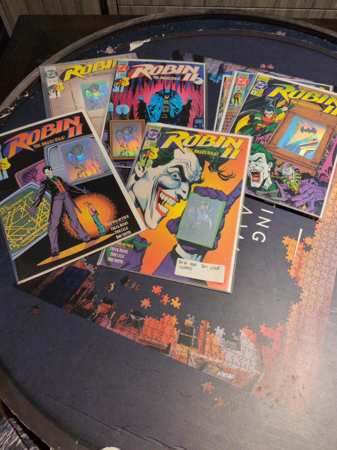 7 book lot DC Comics Robin The Joker's Wild Comic Books