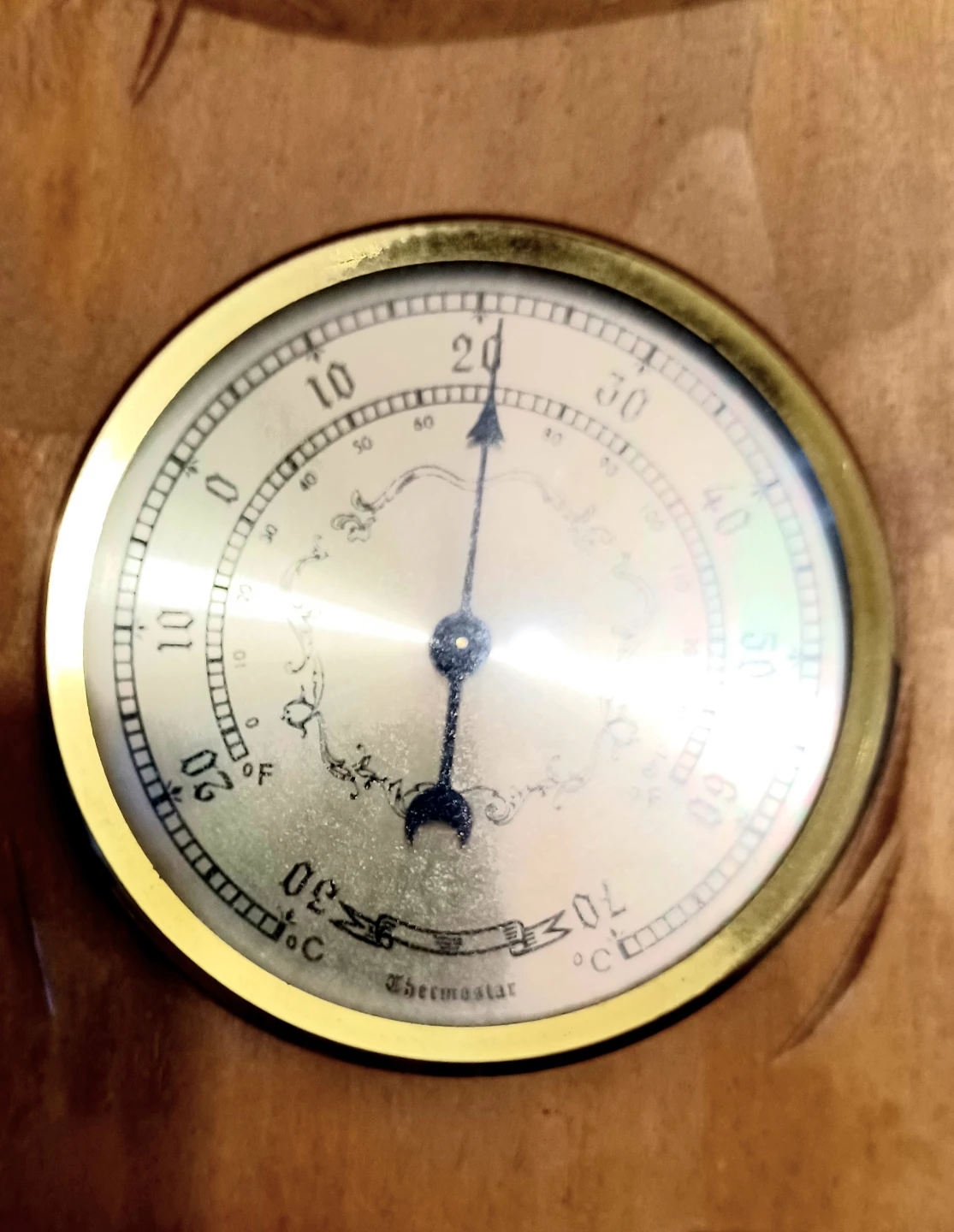 Hand Carved Caron Barometer House - photo 3