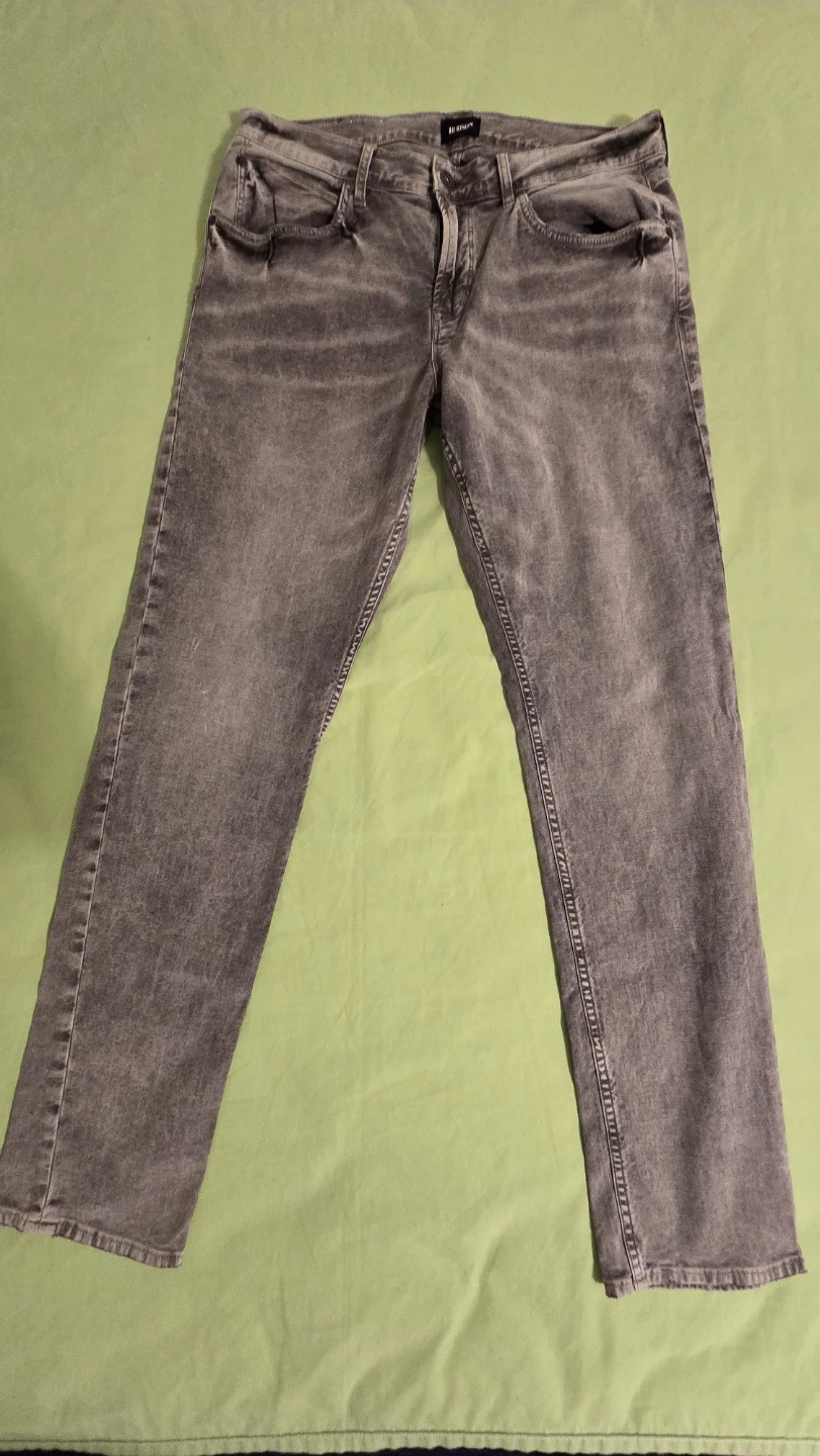 Hudson Jeans Men's Size 34 Grey Cotton Blend slim - photo 2