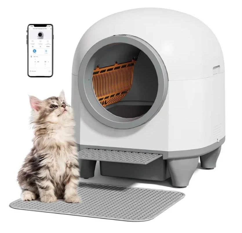 Automatic Self-Cleaning Cat Litter Box