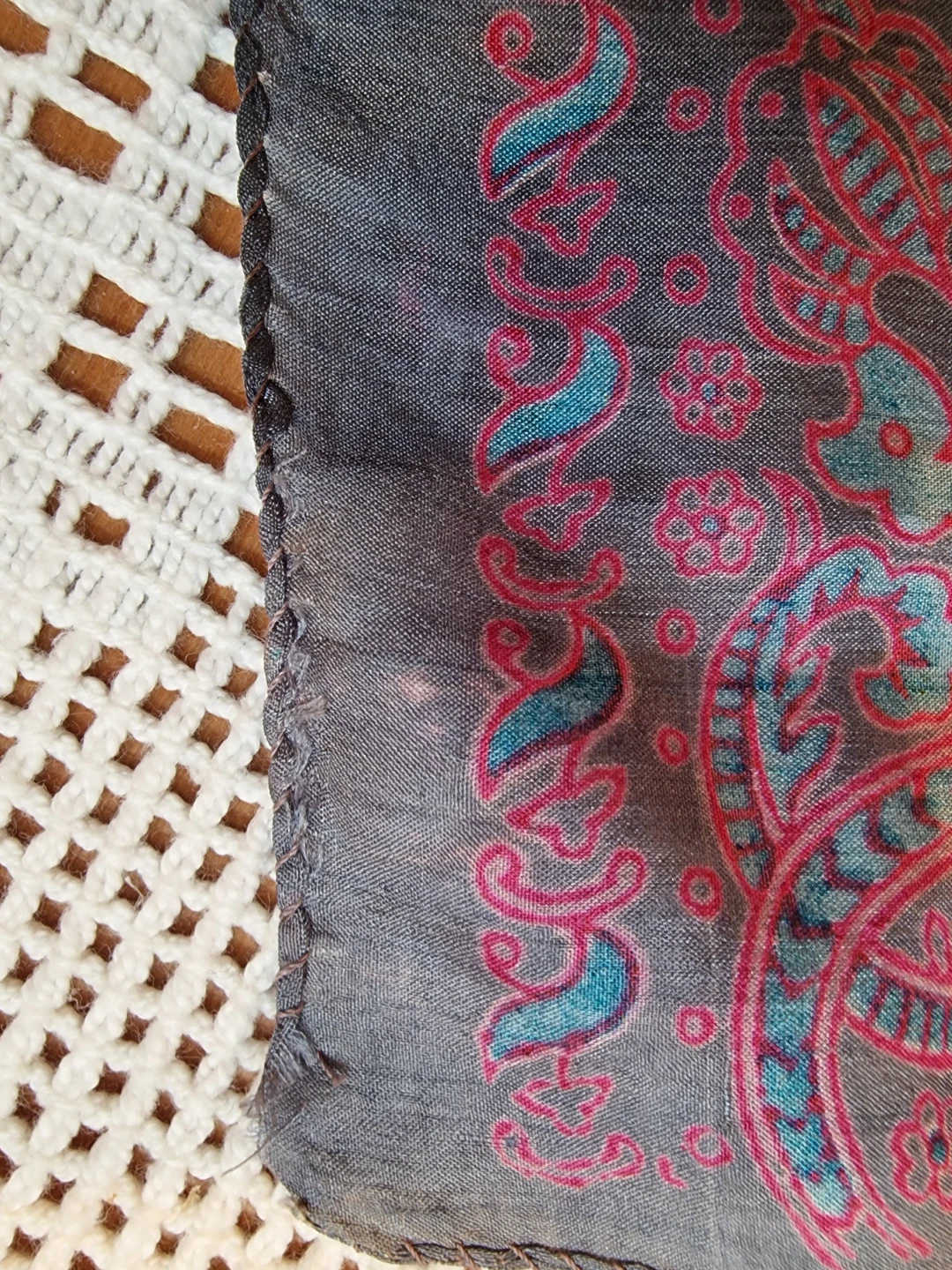 Paisley Print Scarf - photo 4