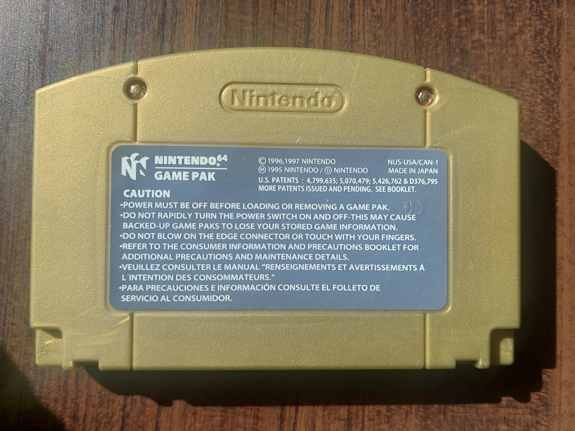 Zelda N64 Duo: Majora's Mask (Gold Holo) + Ocarina of Time - photo 4