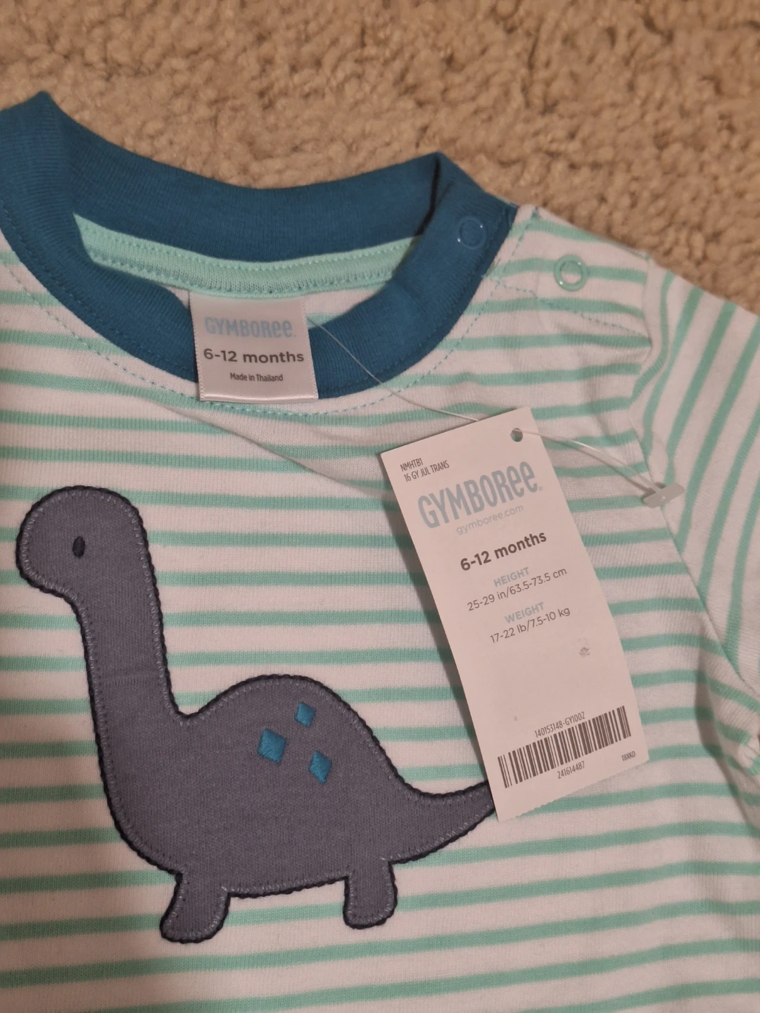 2 Gymboree Baby Rompers - 6-12M, new with tag - photo 2