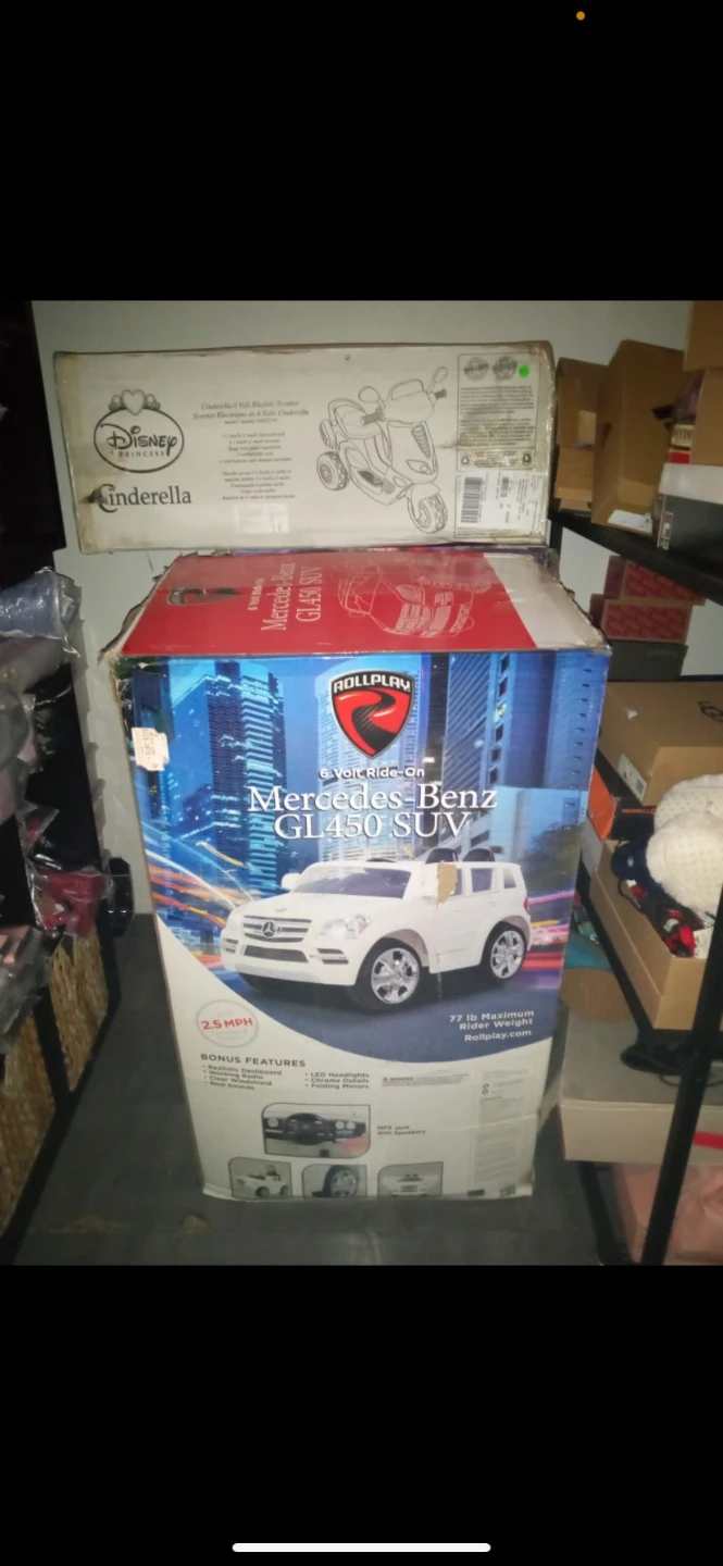 Rollplay 6 Volt Mercedes-Benz GL450 SUV Ride-On Toy Car