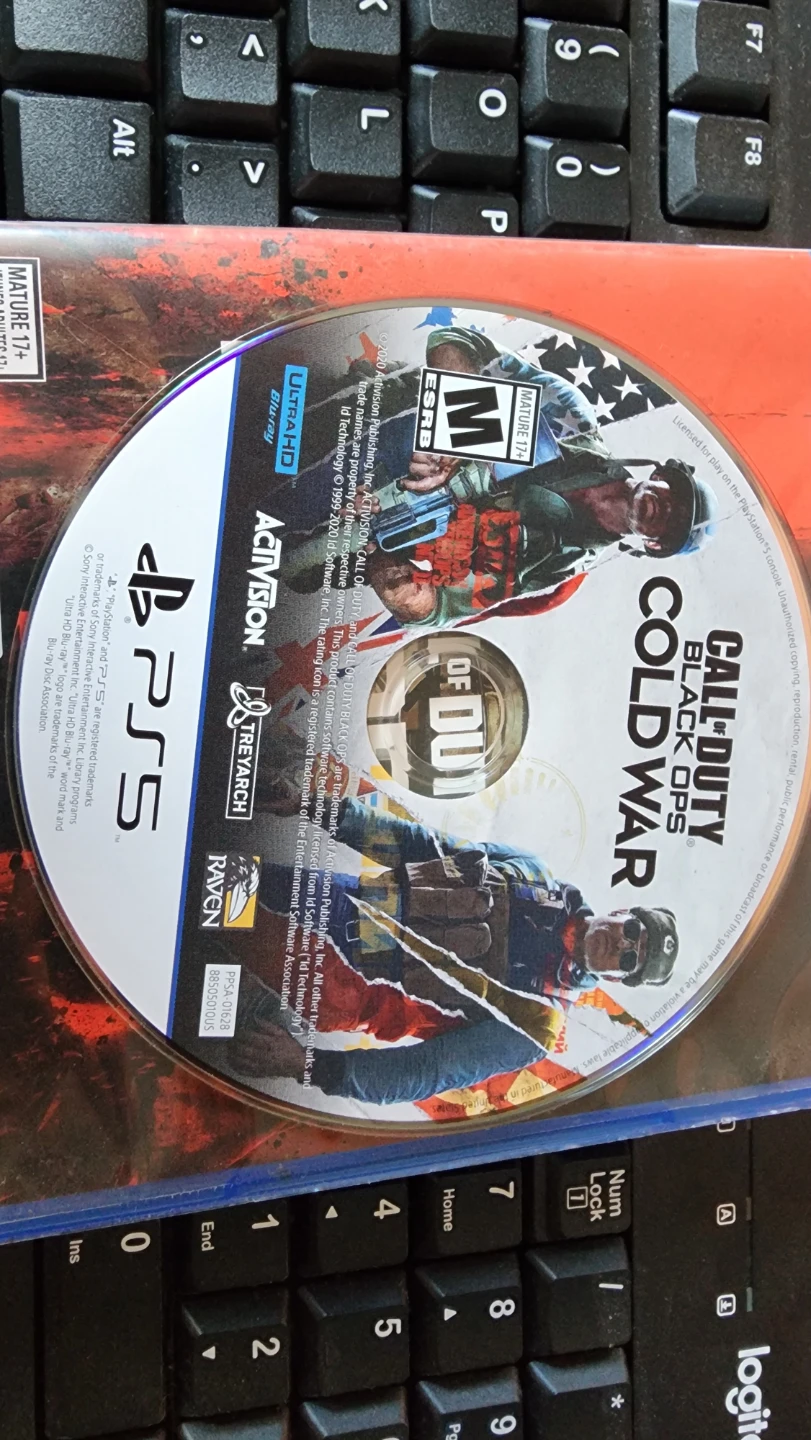 Call of Duty Black Ops Cold War PS5 Blu-Ray Game
