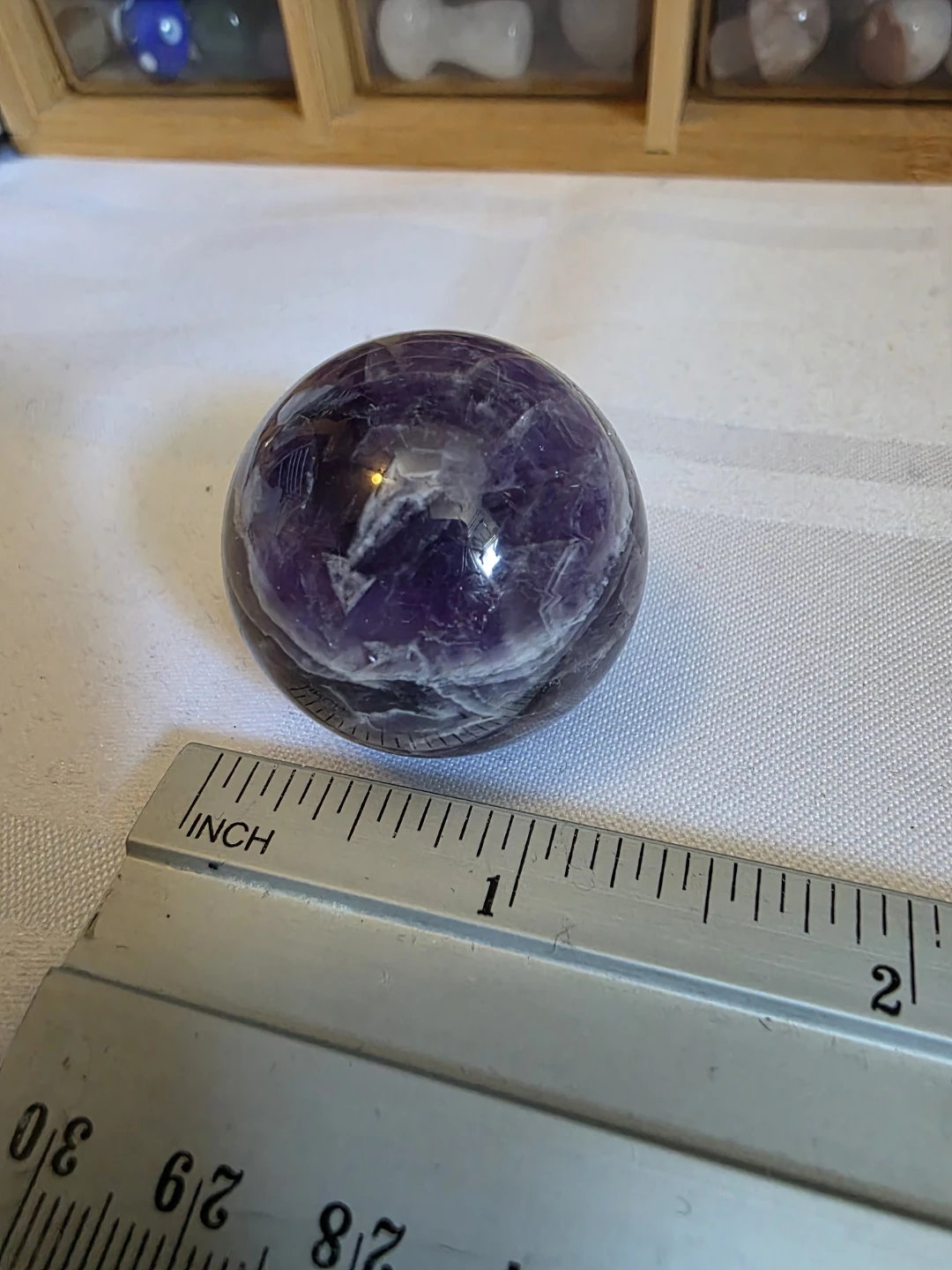 Amethyst Crystal Sphere