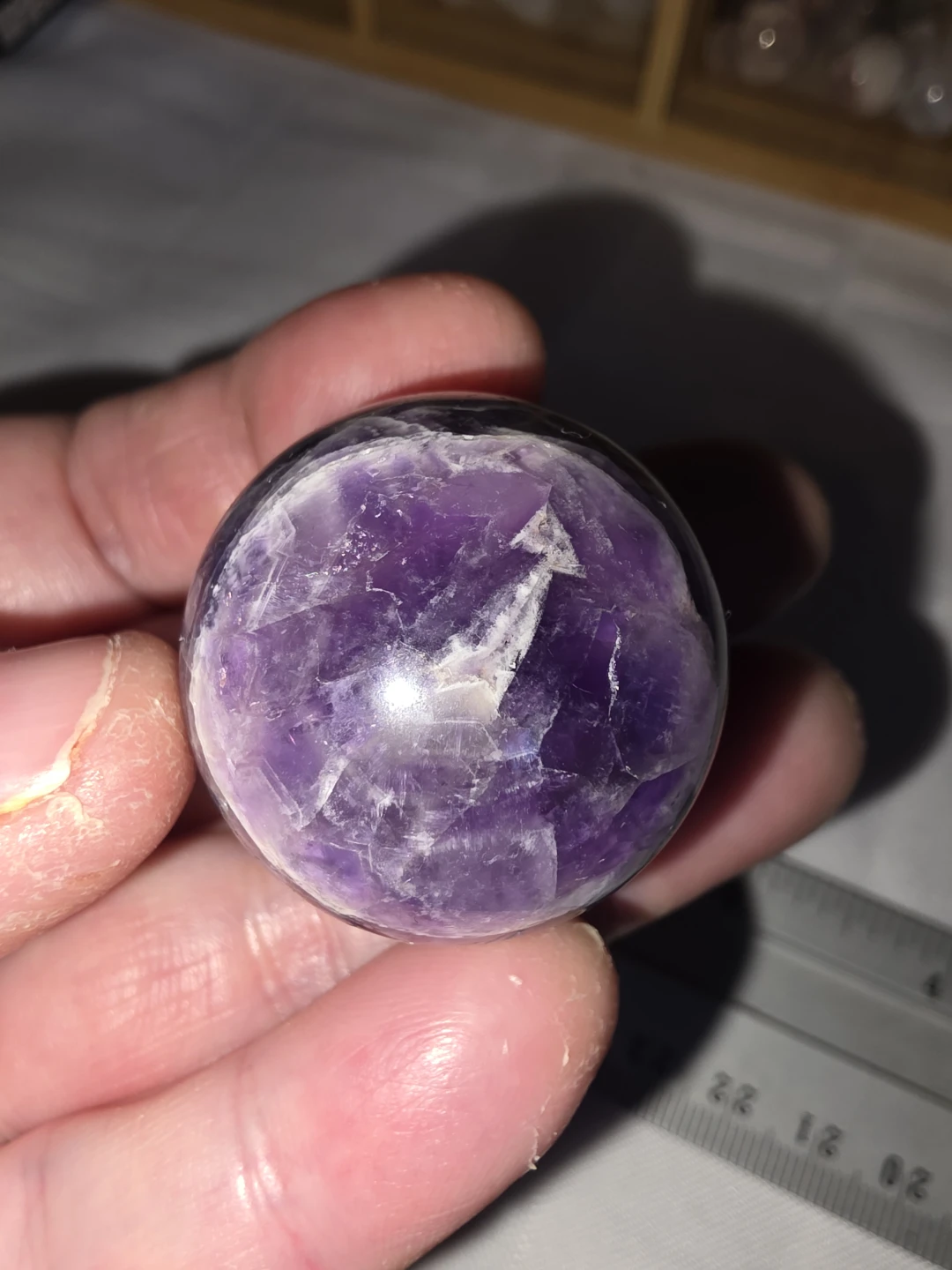 Amethyst Crystal Sphere - photo 3
