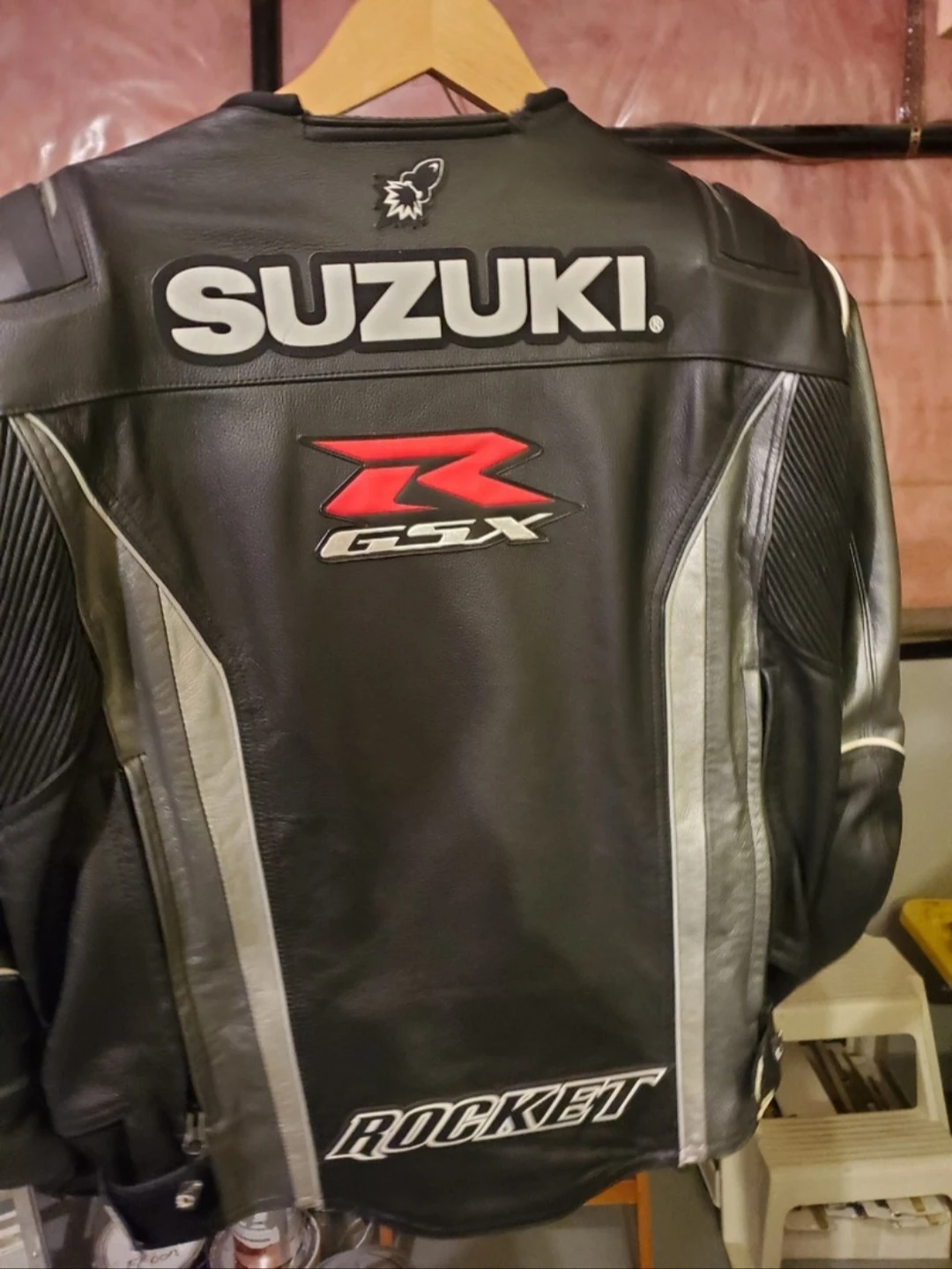 Joe Rocket Suzuki GSXR Leather Motorcycle Jacket (Rare) - photo 3