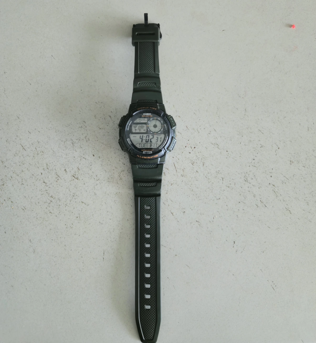 Casio World Time AE-1000W Digital Watch - photo 3