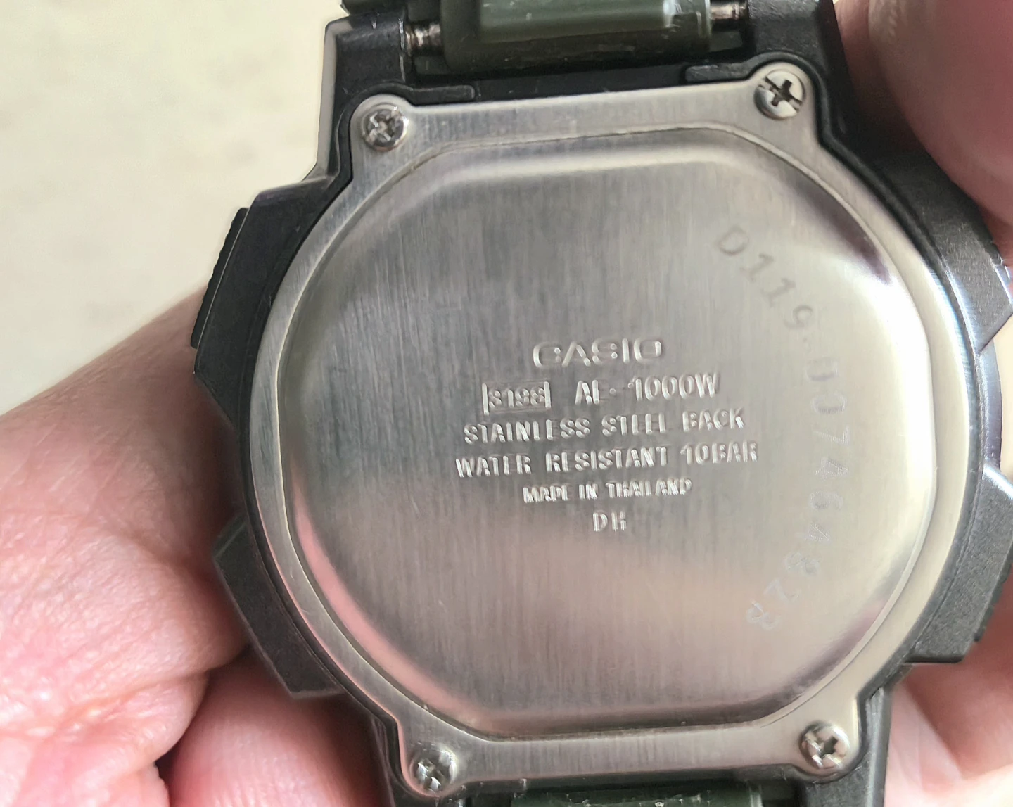 Casio World Time AE-1000W Digital Watch - photo 4
