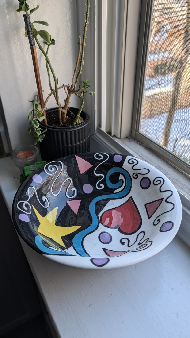 Vintage Thrillz Decorative Bowl