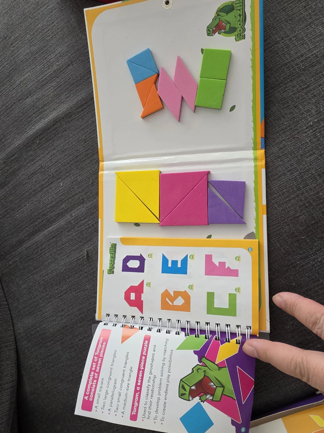 Travel Tangram Magnetic Foam Puzzles - photo 2