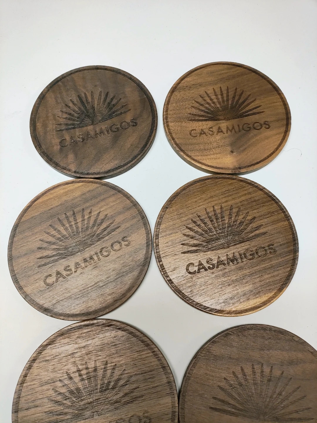 Set of 8 Casamigos Wooden Coasters - photo 2
