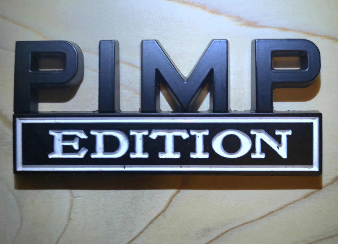 NEW! PIMP EDITION Emblem UNIVERSAL