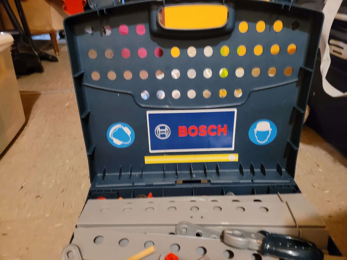 Bosch Toy Tool Set Workbench with Accessories