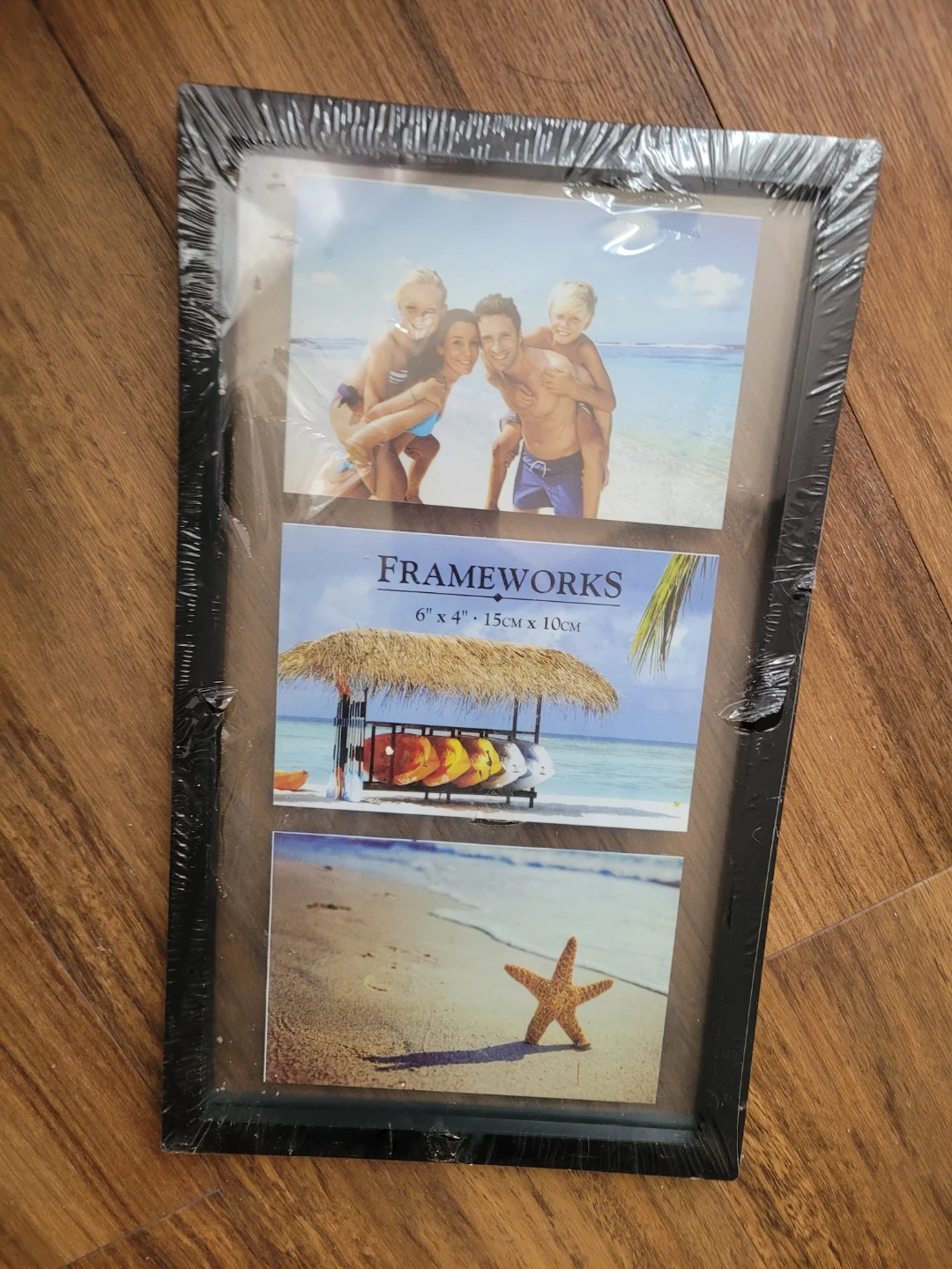 Frameworks Triple Photo Frame - Black