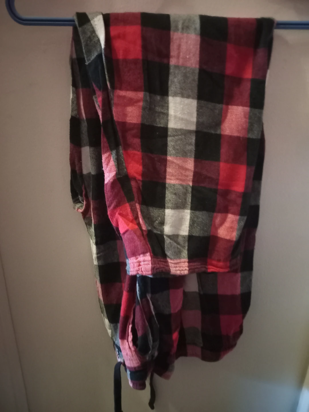 Plaid Pyjama Pants Set