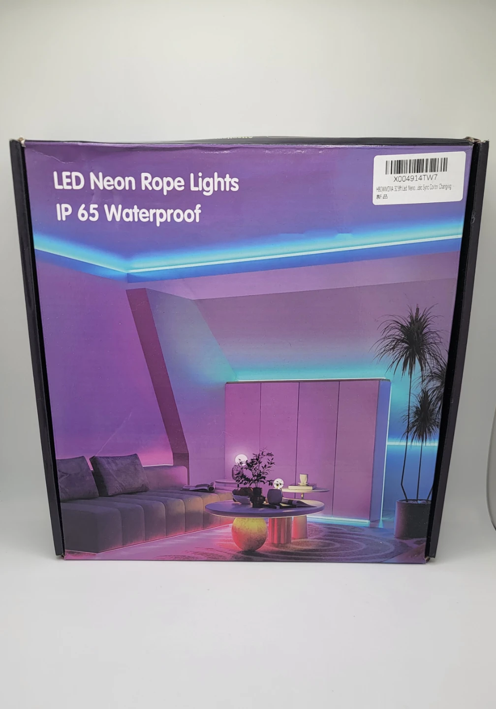 32.8ft RGB Neon Rope Lights | App & Remote Control Music - photo 2