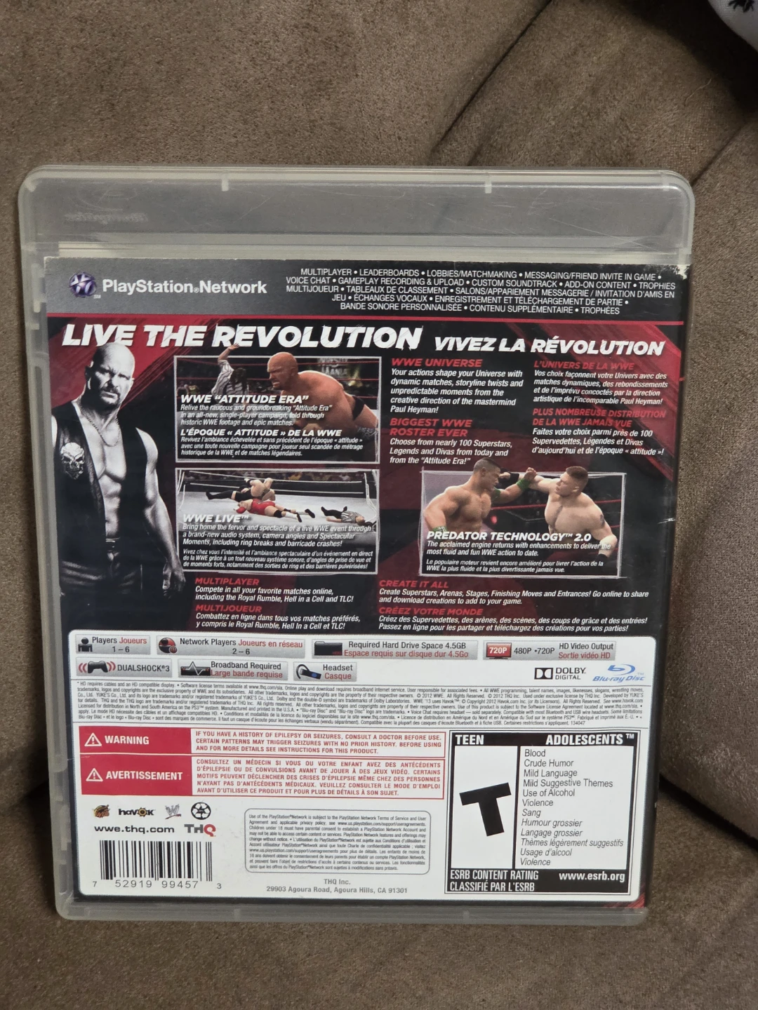 WWE 13 PlayStation 3 Video Game - photo 2