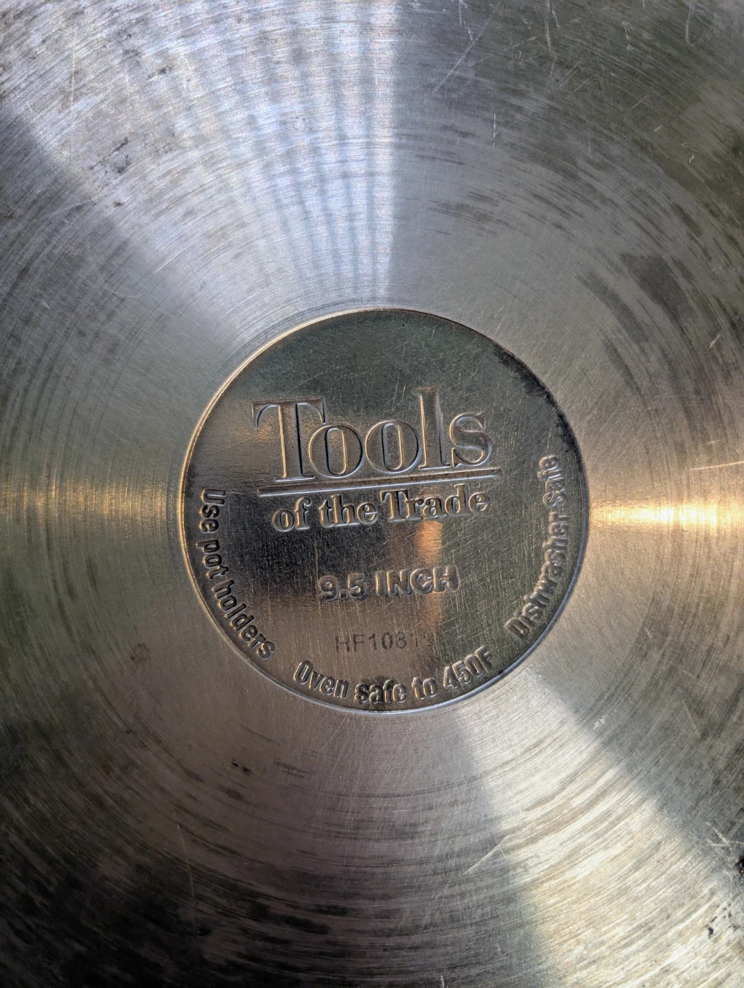 Stainless Steel fry/omelette pan, 9.5 inches - photo 3