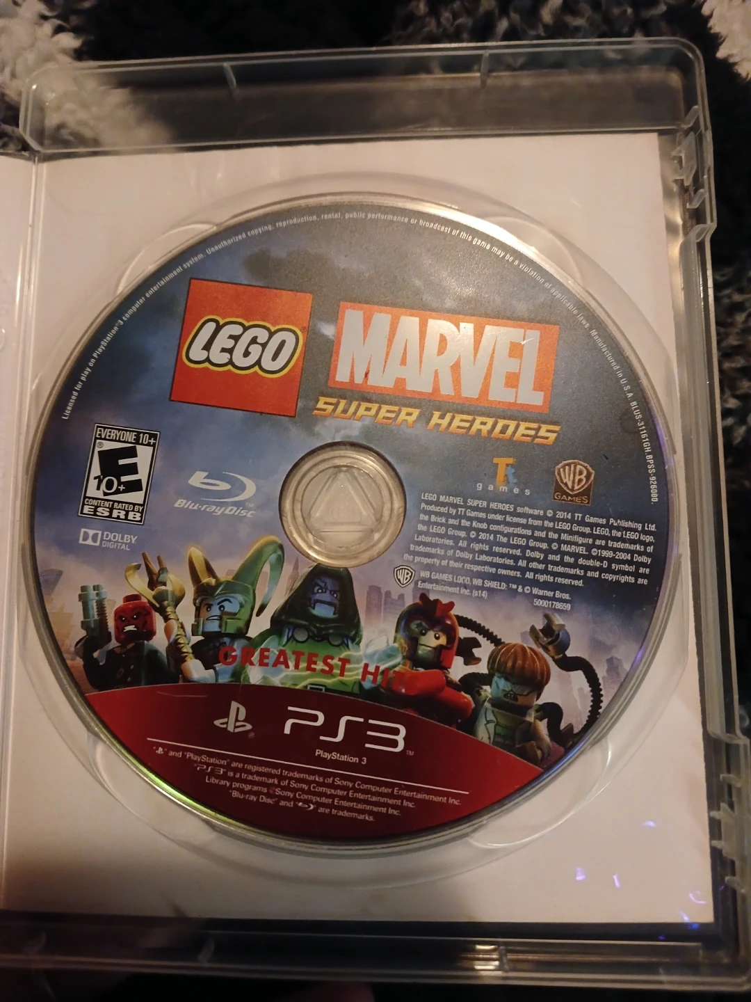 PS3 Video Game Bundle (Saw, Lego Marvel, Toy Story 3) - photo 3