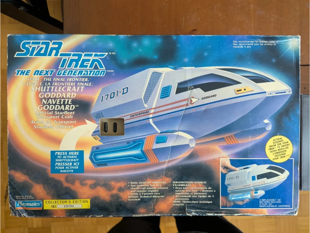Star Trek The Next Generation Shuttlecraft Goddard
