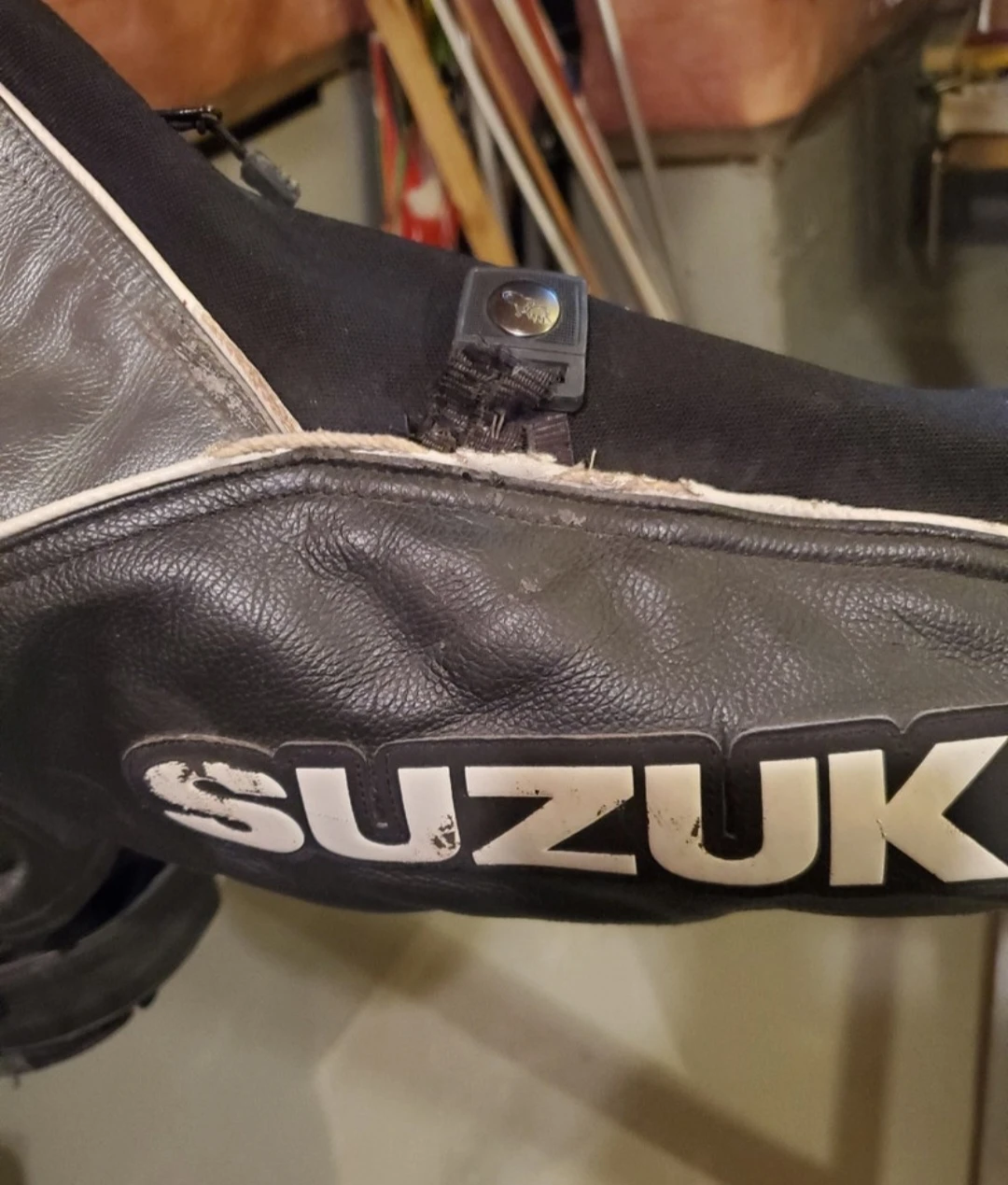 Joe Rocket Suzuki GSXR Leather Motorcycle Jacket (Rare) - photo 5