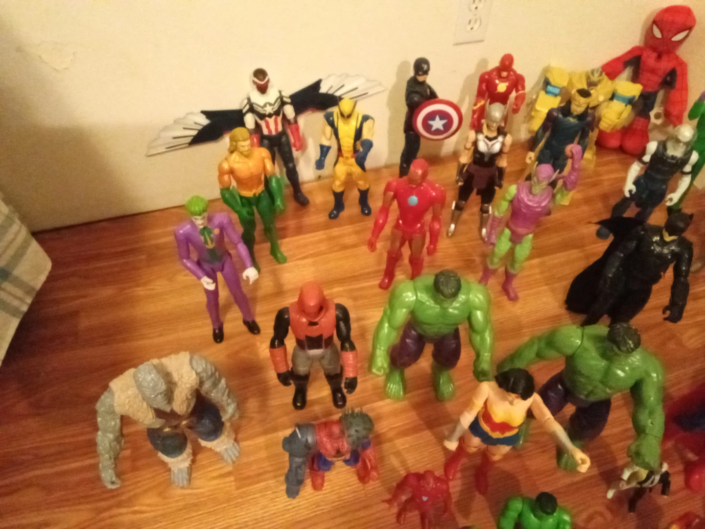 Collection of Marvel and DC Super Hero Action Figures - photo 4