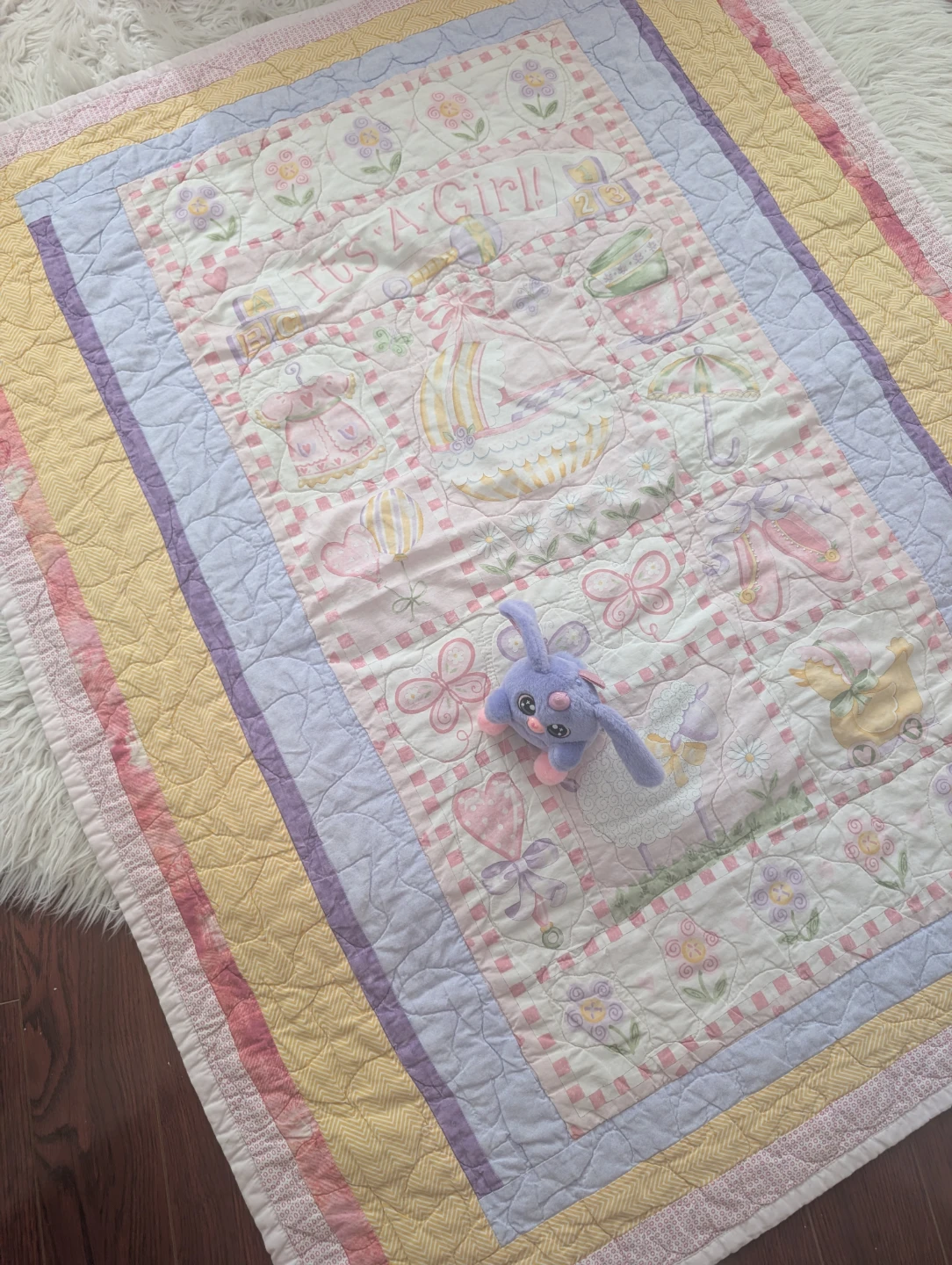 Baby Quilt "It's A Girl!"