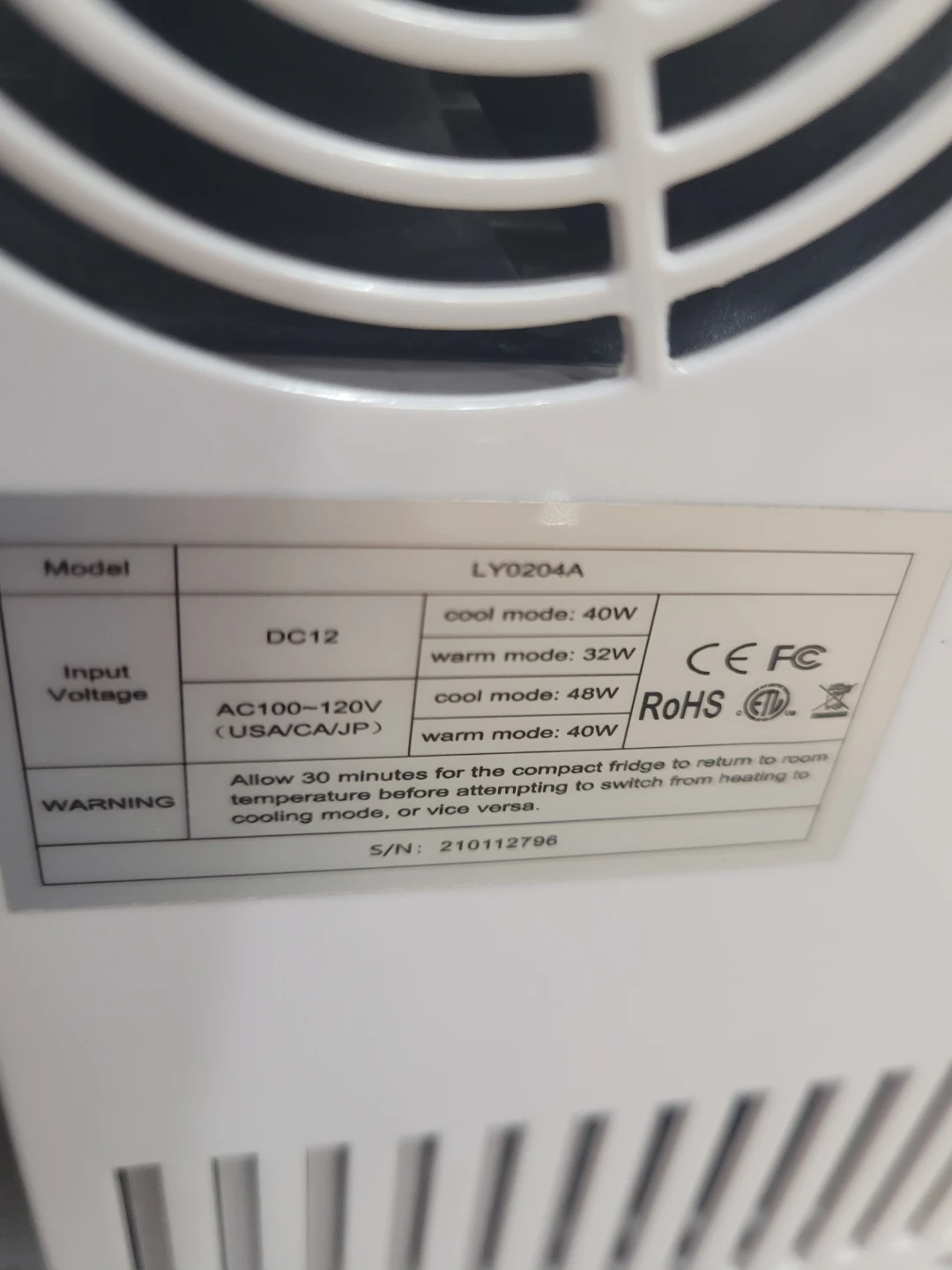 AstroAI Mini Fridge - photo 3