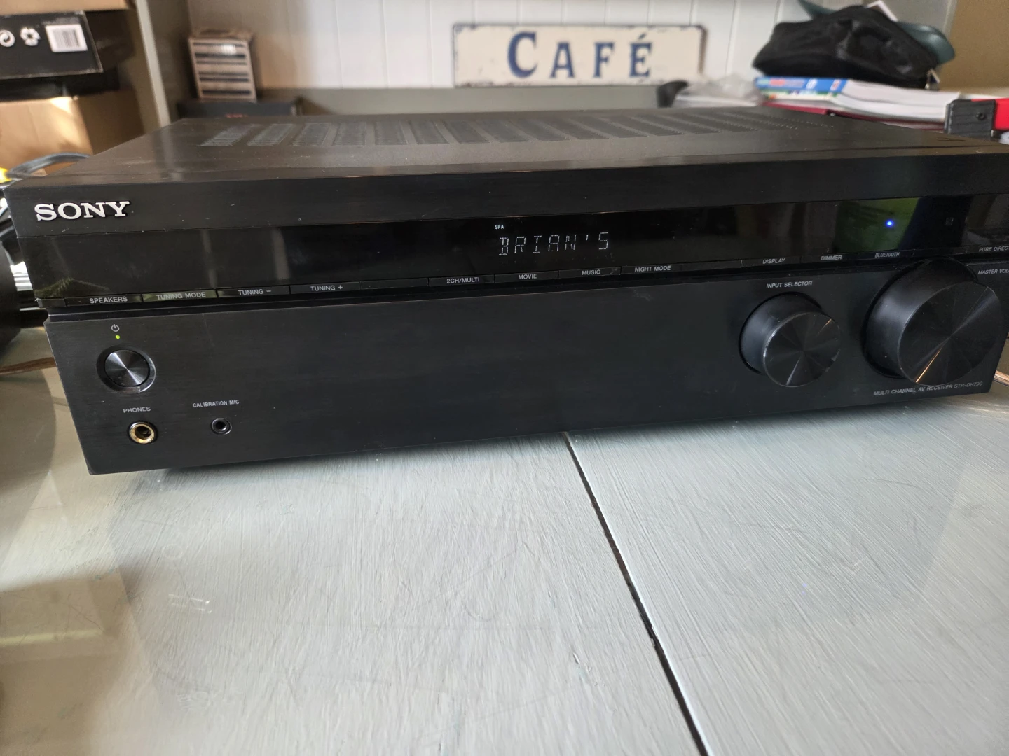 Sony AV Receiver str dh 790 atmos 7.1 4 k with remote