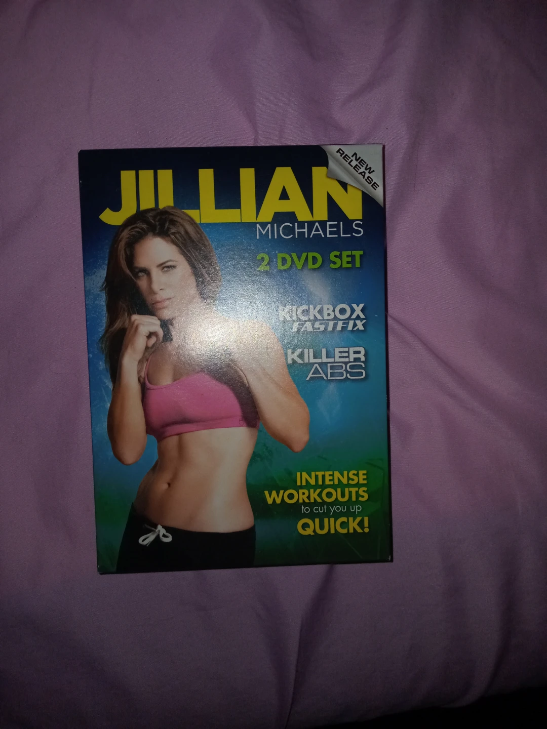 Jillian Michaels Kickbox Fastfix Killer Abs 2 DVD Set