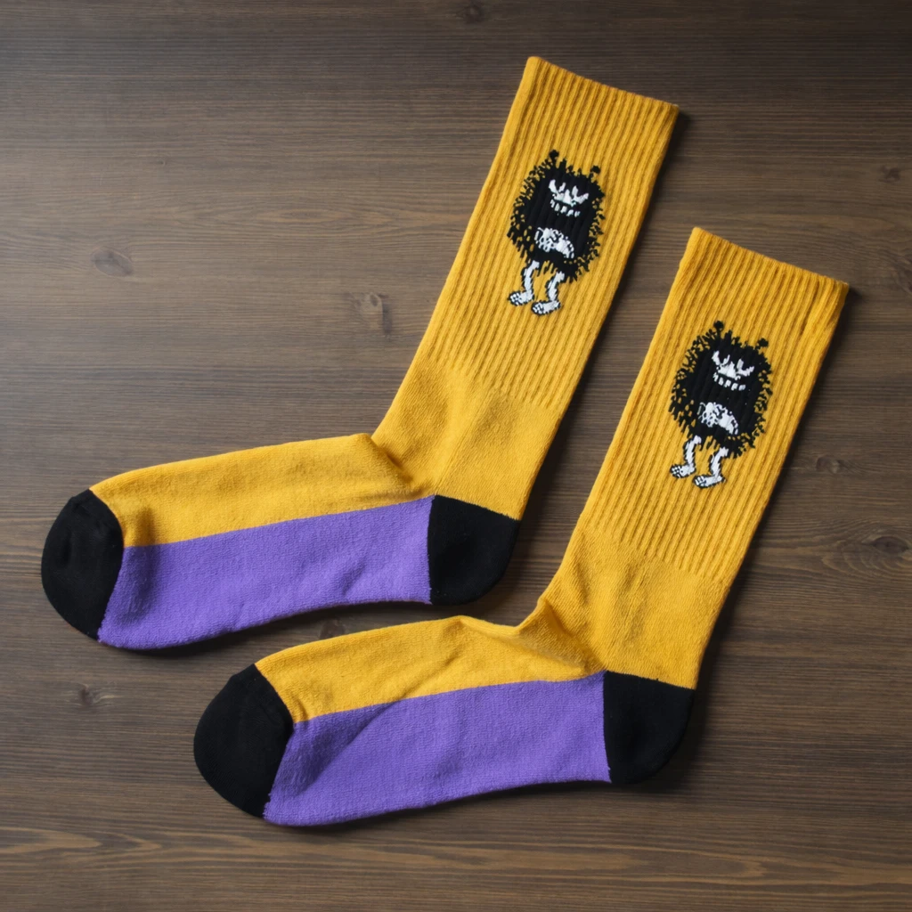 Men's socks Moomin Stinky Yellow/Purple new without tag