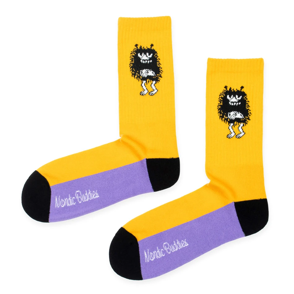 Men's socks Moomin Stinky Yellow/Purple new without tag - photo 2