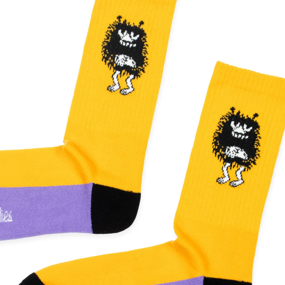 Men's socks Moomin Stinky Yellow/Purple new without tag - photo 3