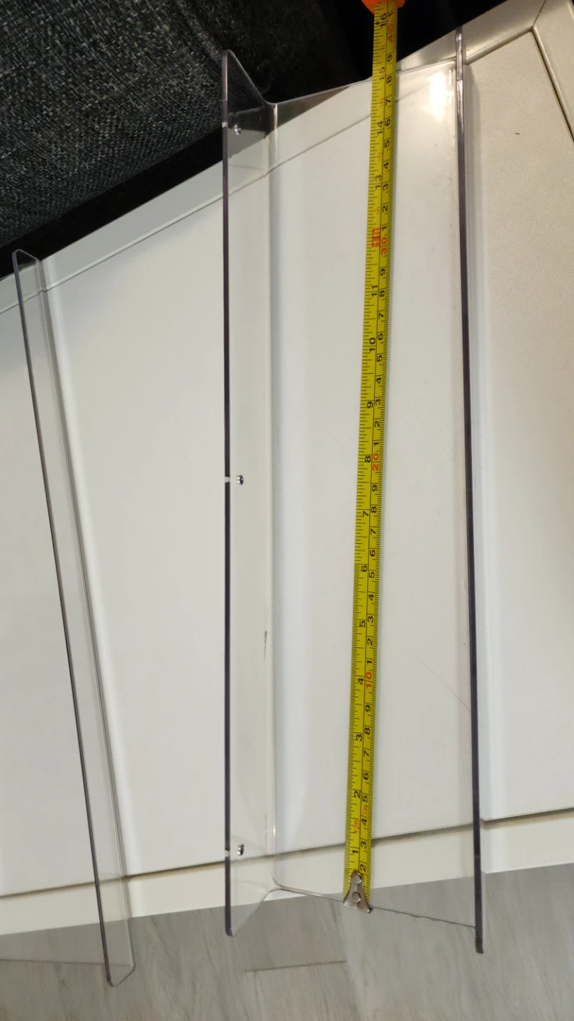 Clear Acrylic Display Shelves (Set of 3) - photo 2