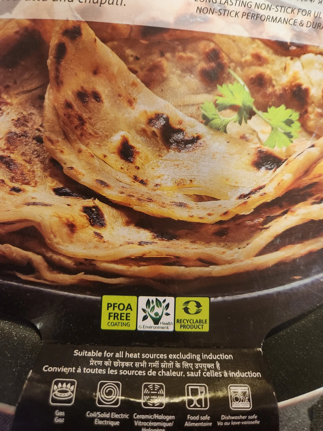 Maharaja Naan, Pancake flat non stick frying fan - photo 4
