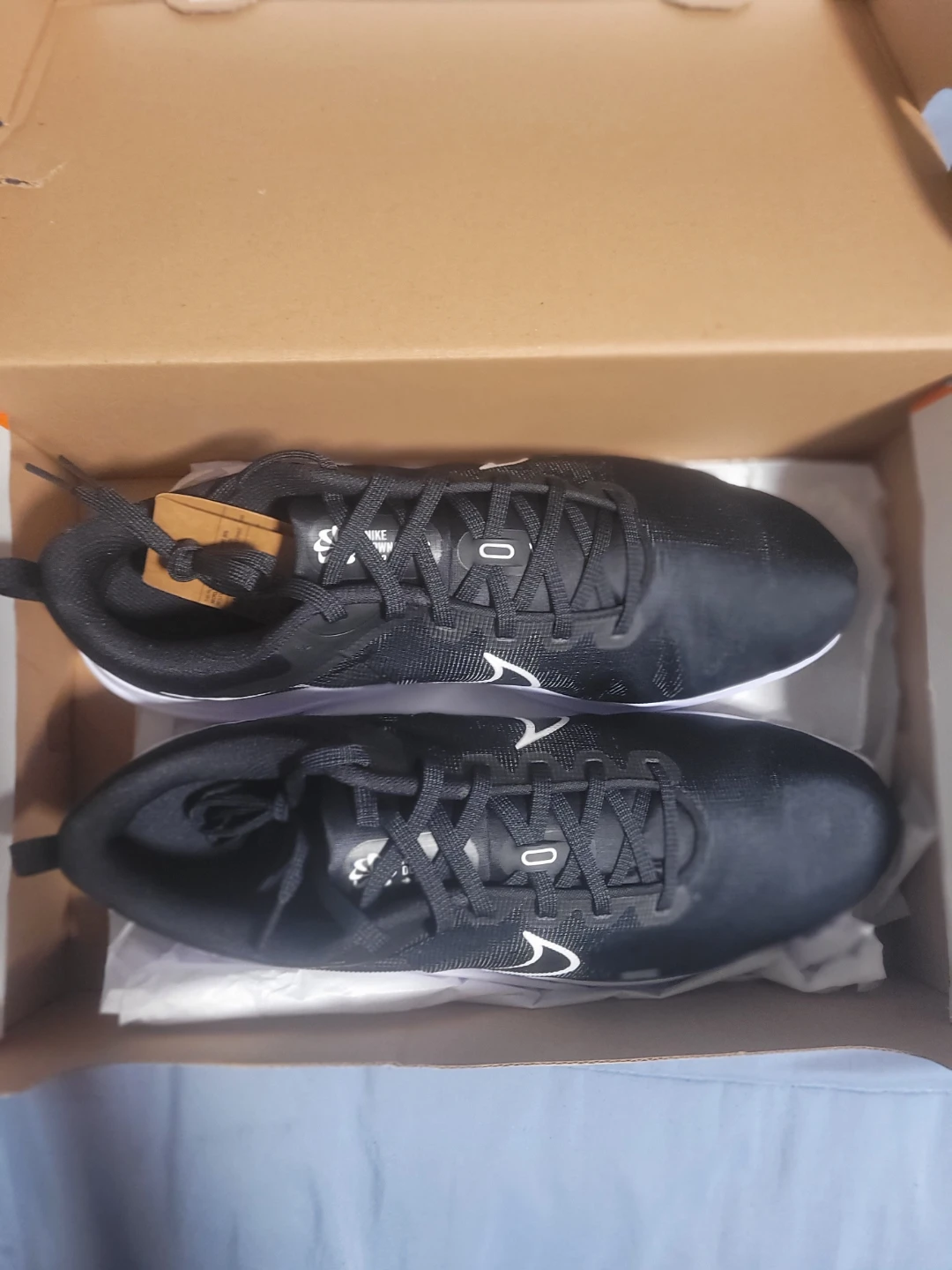 Nike Downshifter 12 Black/White Men's Shoe Size 13 US - photo 3
