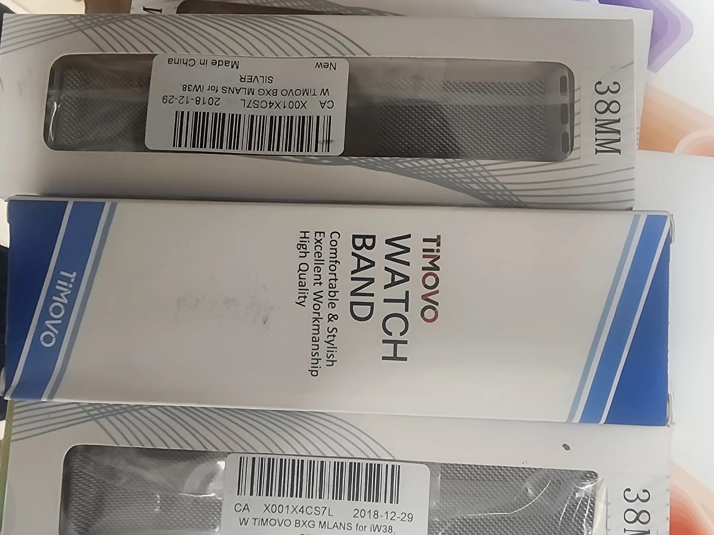 TiMOVO Watch Band - Silver, 38mm - photo 3