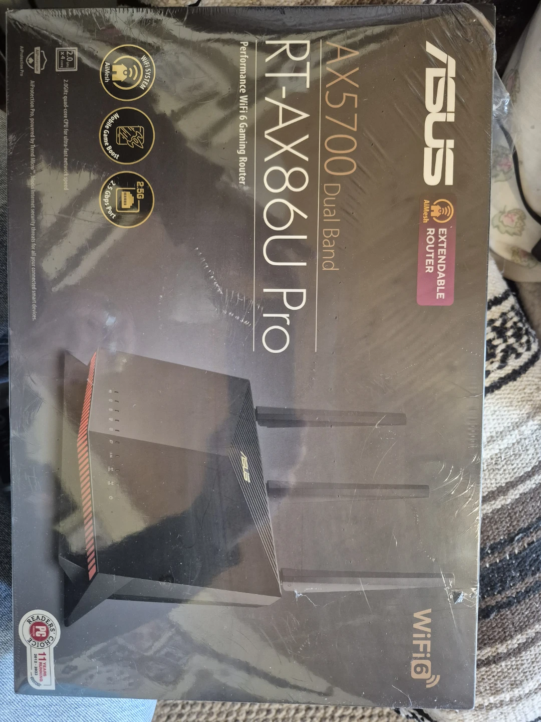 ASUS RT-AX86U Pro Dual Band WiFi 6 Gaming Router