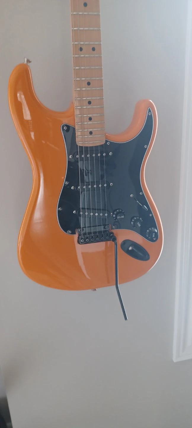 Fender Strat with Vegatrem  - Orange - photo 2