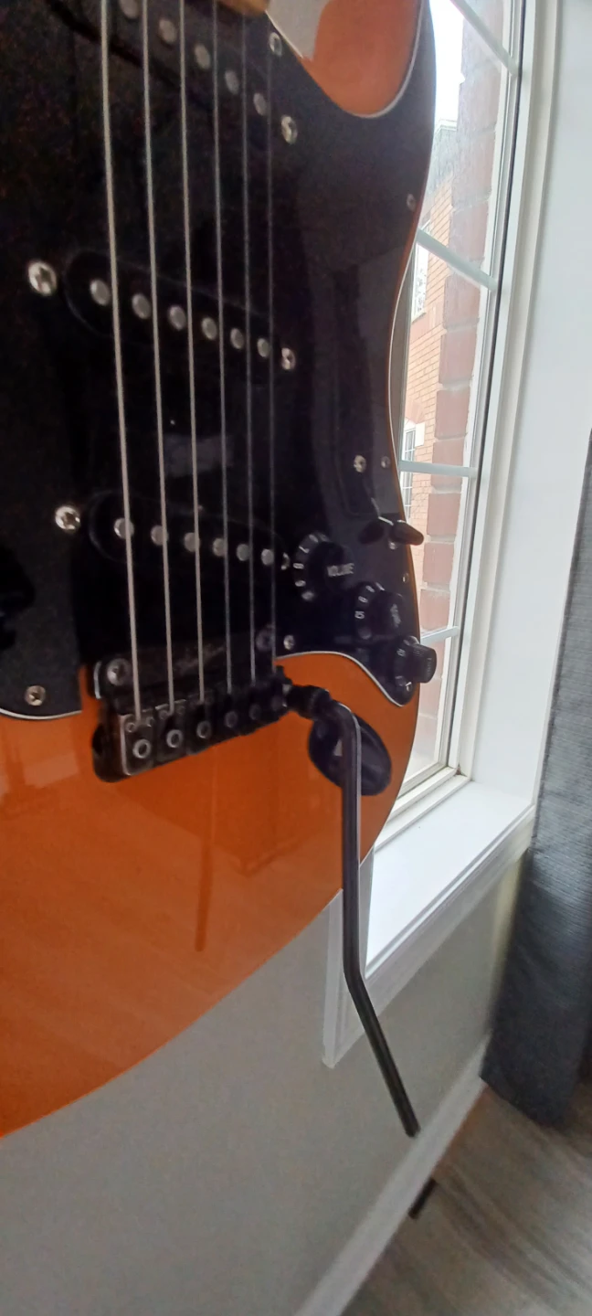 Fender Strat with Vegatrem  - Orange - photo 4
